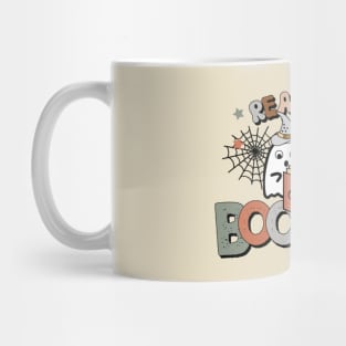 Read More Booooks Ghost Boo Halloween Mug